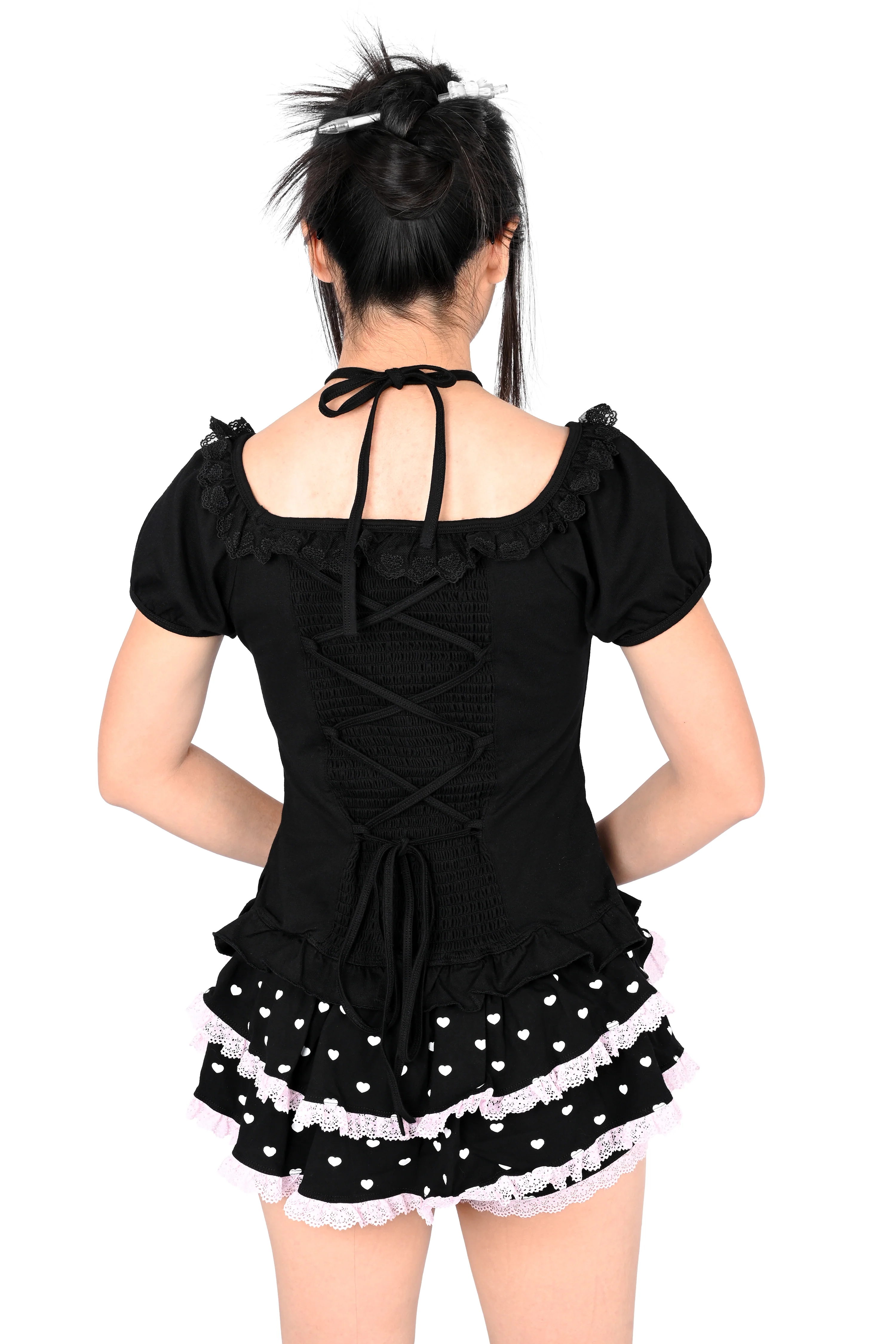 Cassie Cutsew - Black - Image 5