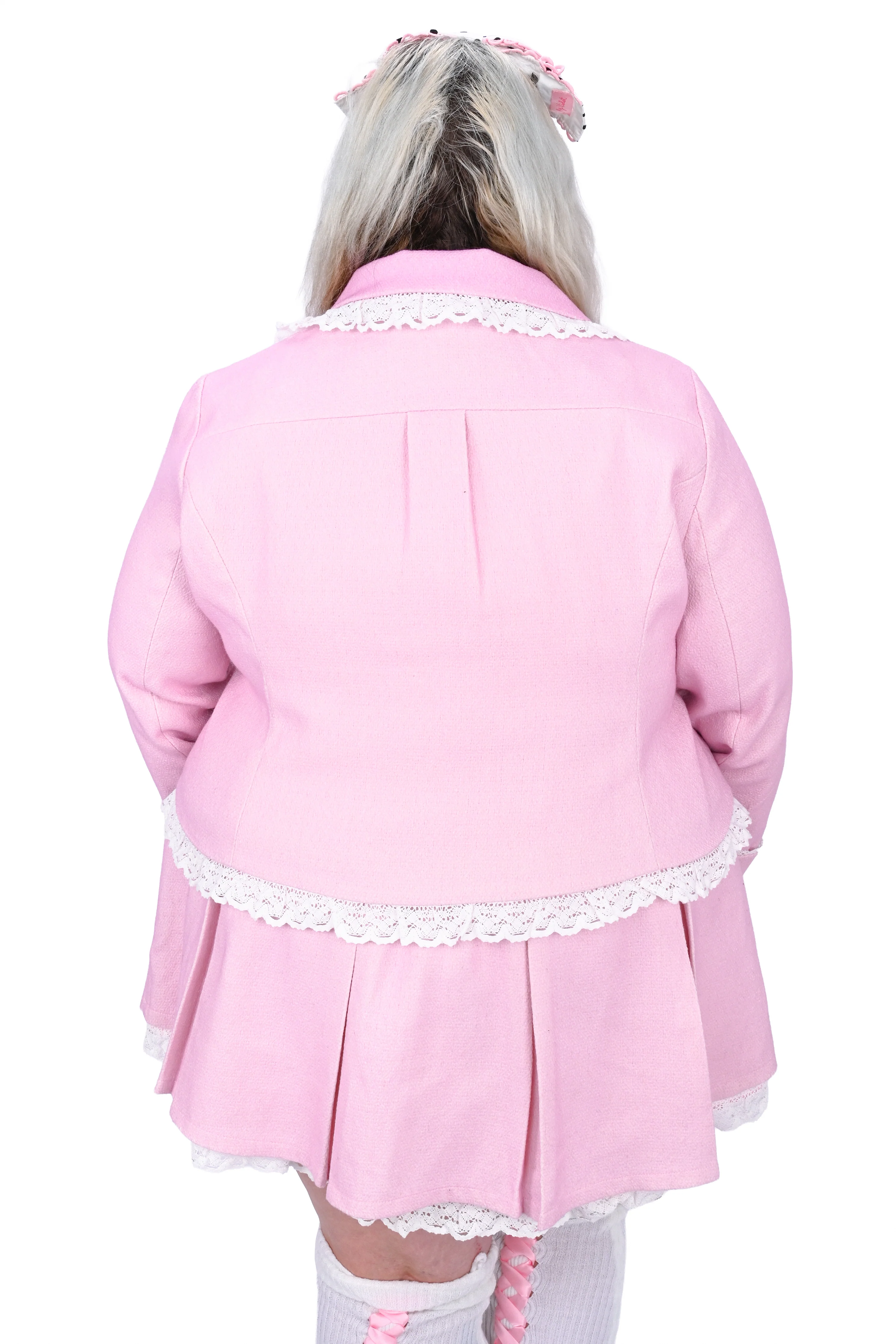 Charlotte Blazer - Pink/White - Image 4
