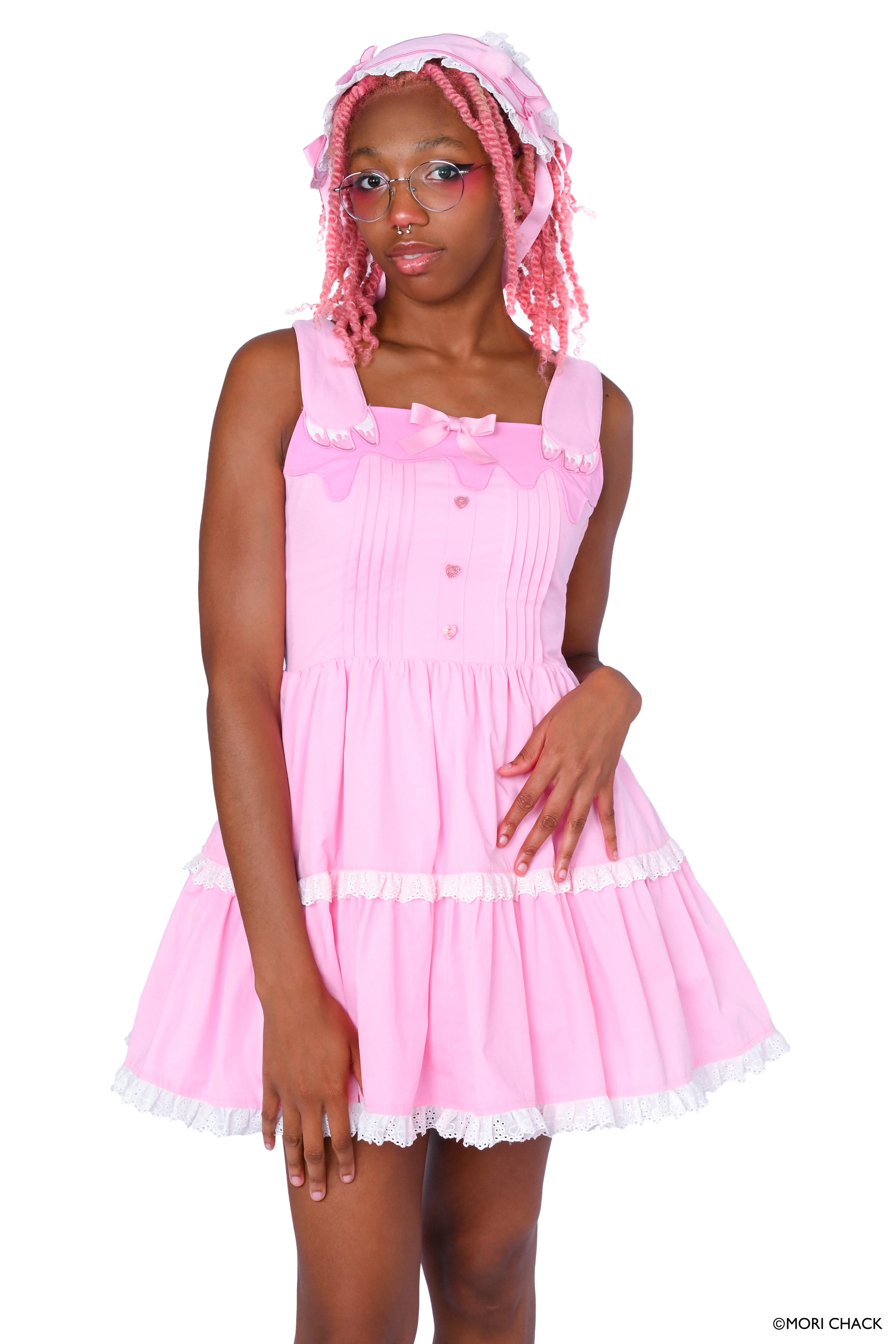 Gloomy Bear x My Violet - Gloomy Hooded Jumperskirt - Image 6