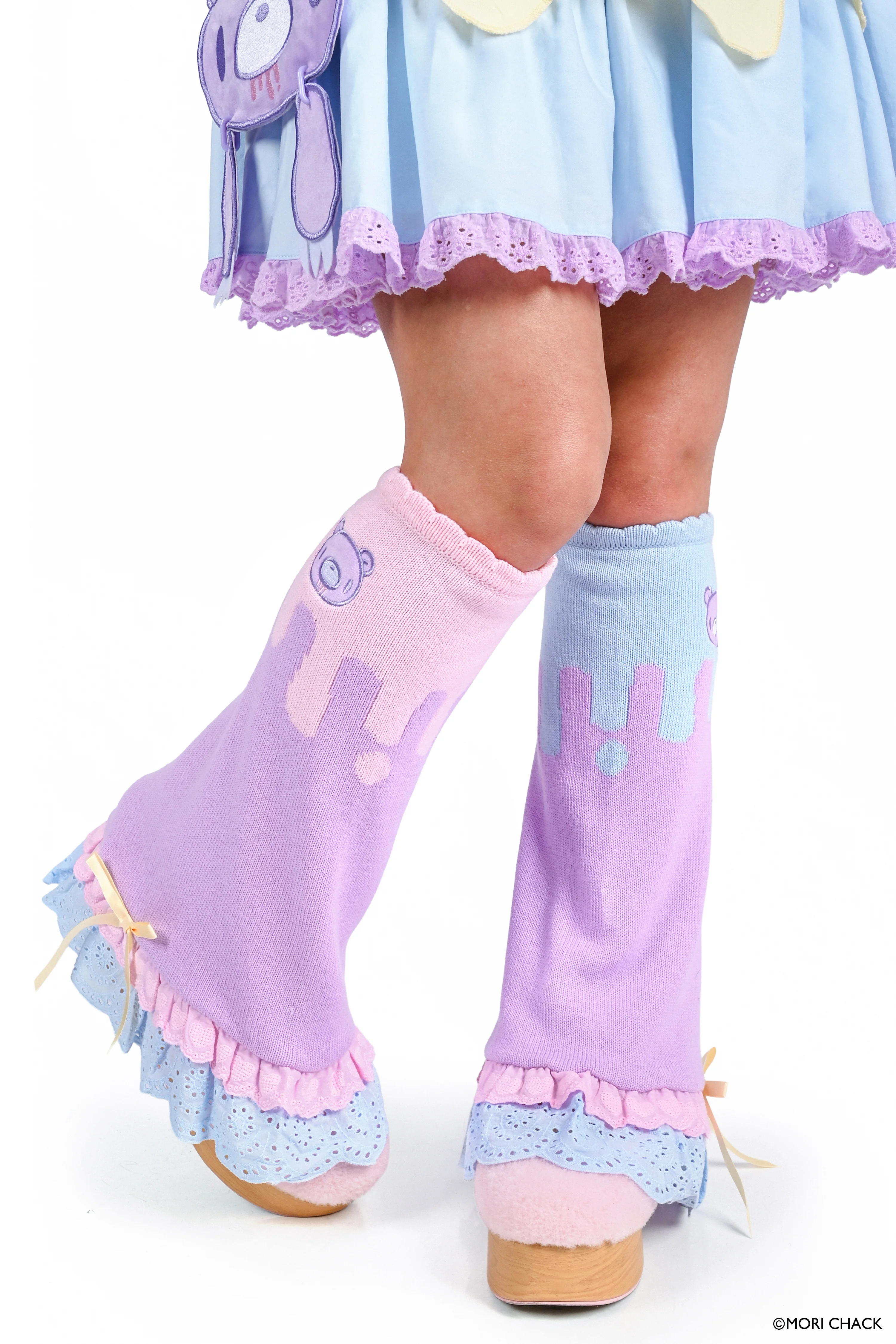 Gloomy Bear x My Violet - Pastel Drip Legwarmers