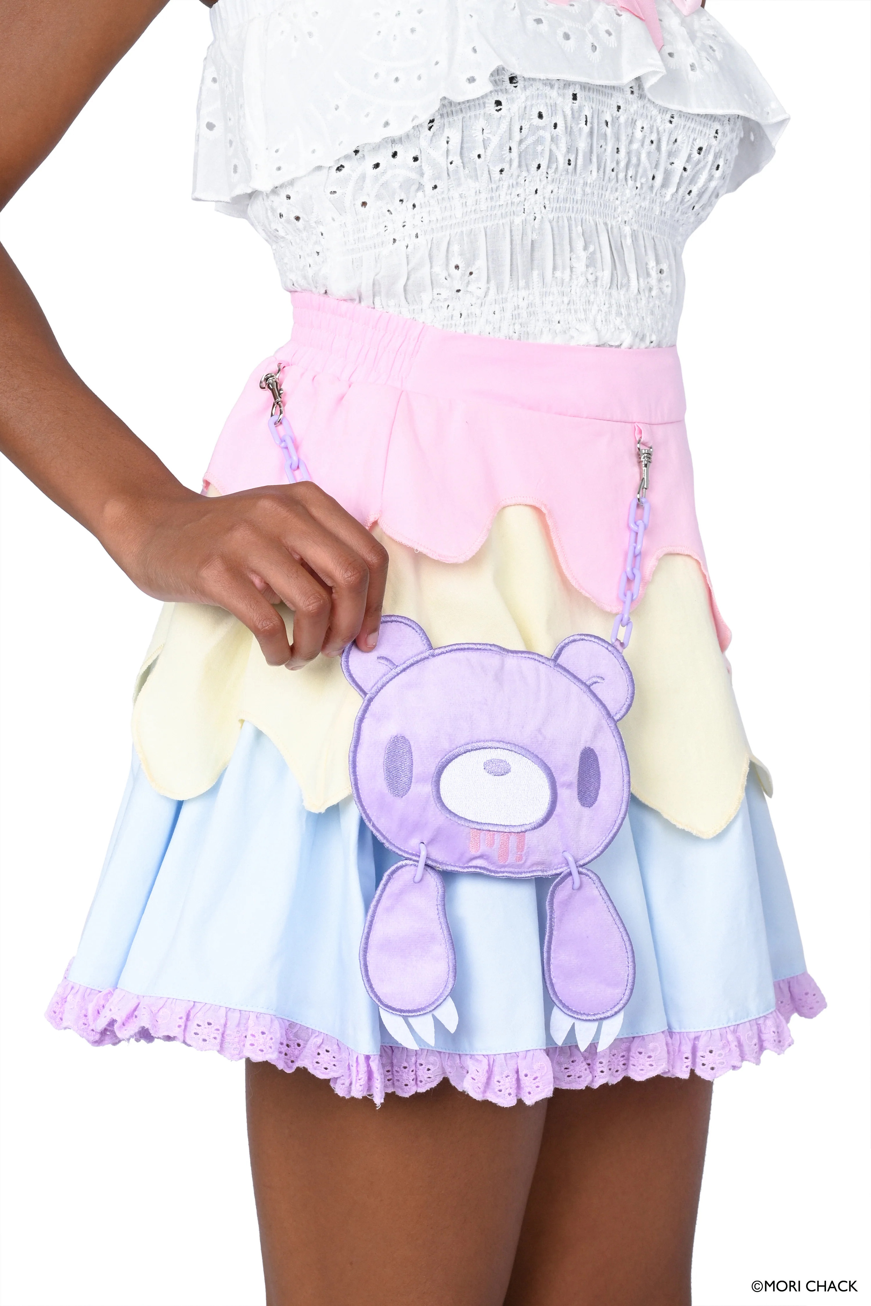 Gloomy Bear x My Violet - Pastel Drip Skirt - Image 3