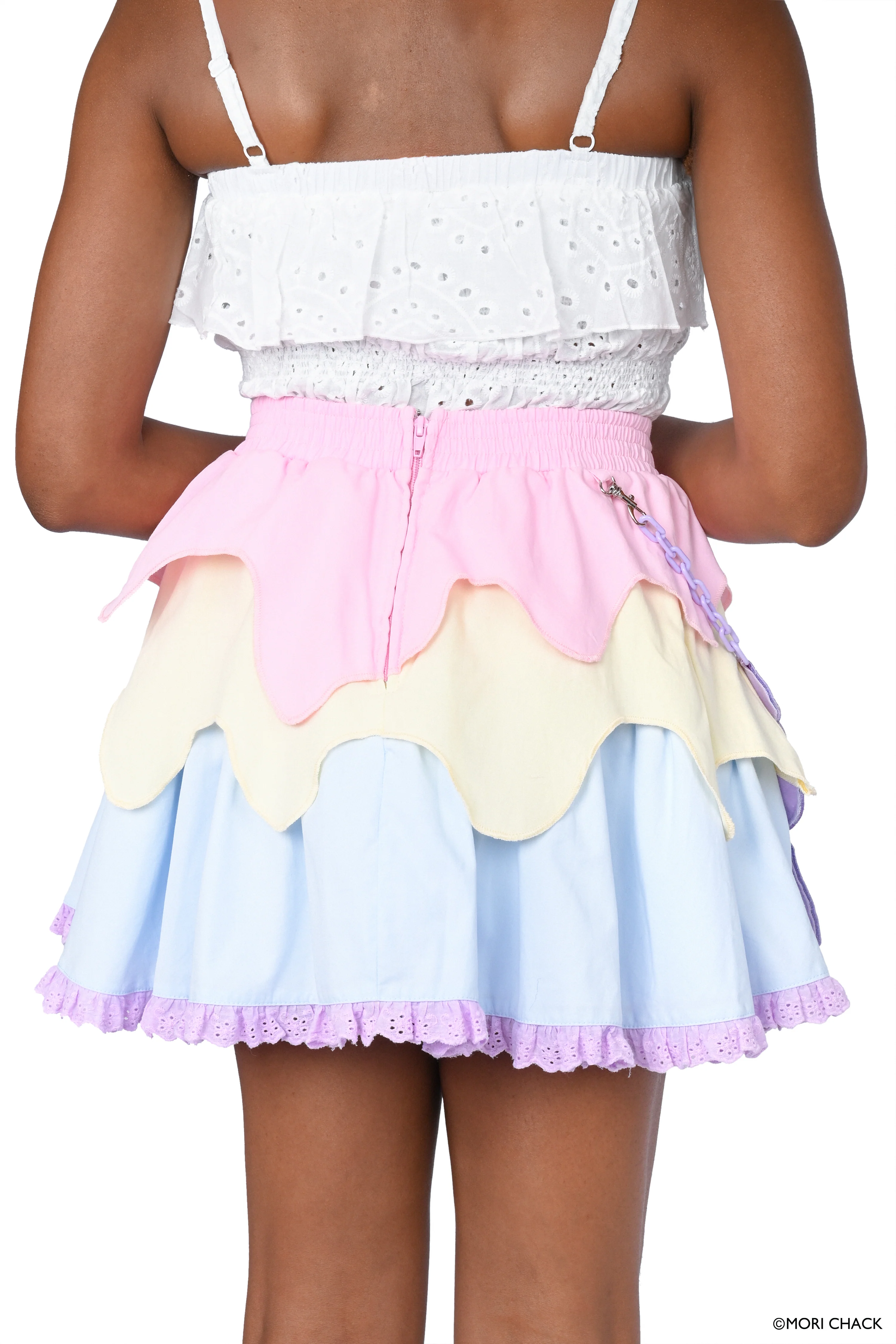 Gloomy Bear x My Violet - Pastel Drip Skirt - Image 7