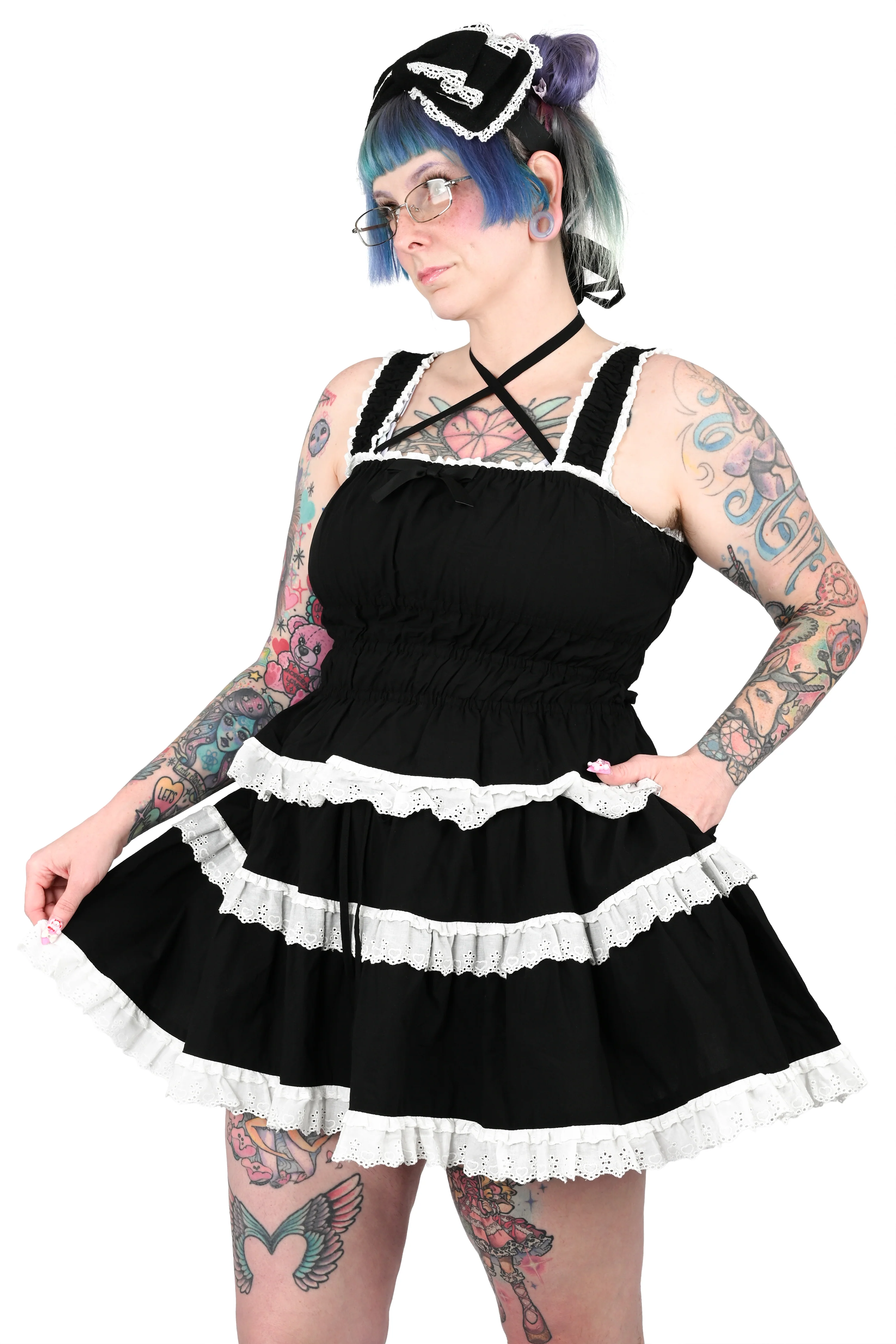 Katherine Bloomer Skort - Black - Image 3