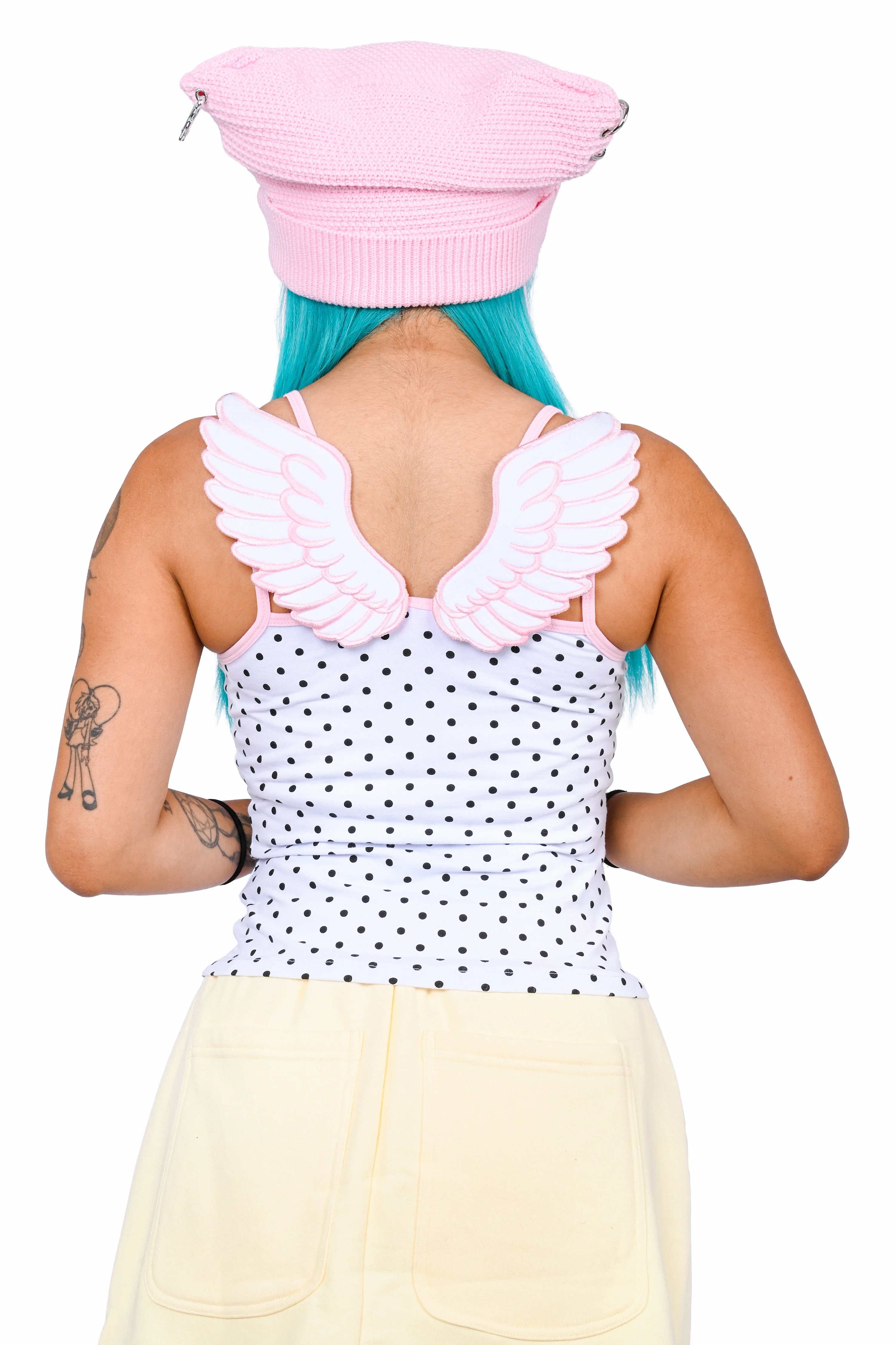 Sera Angel Wing Cami - White - Image 5
