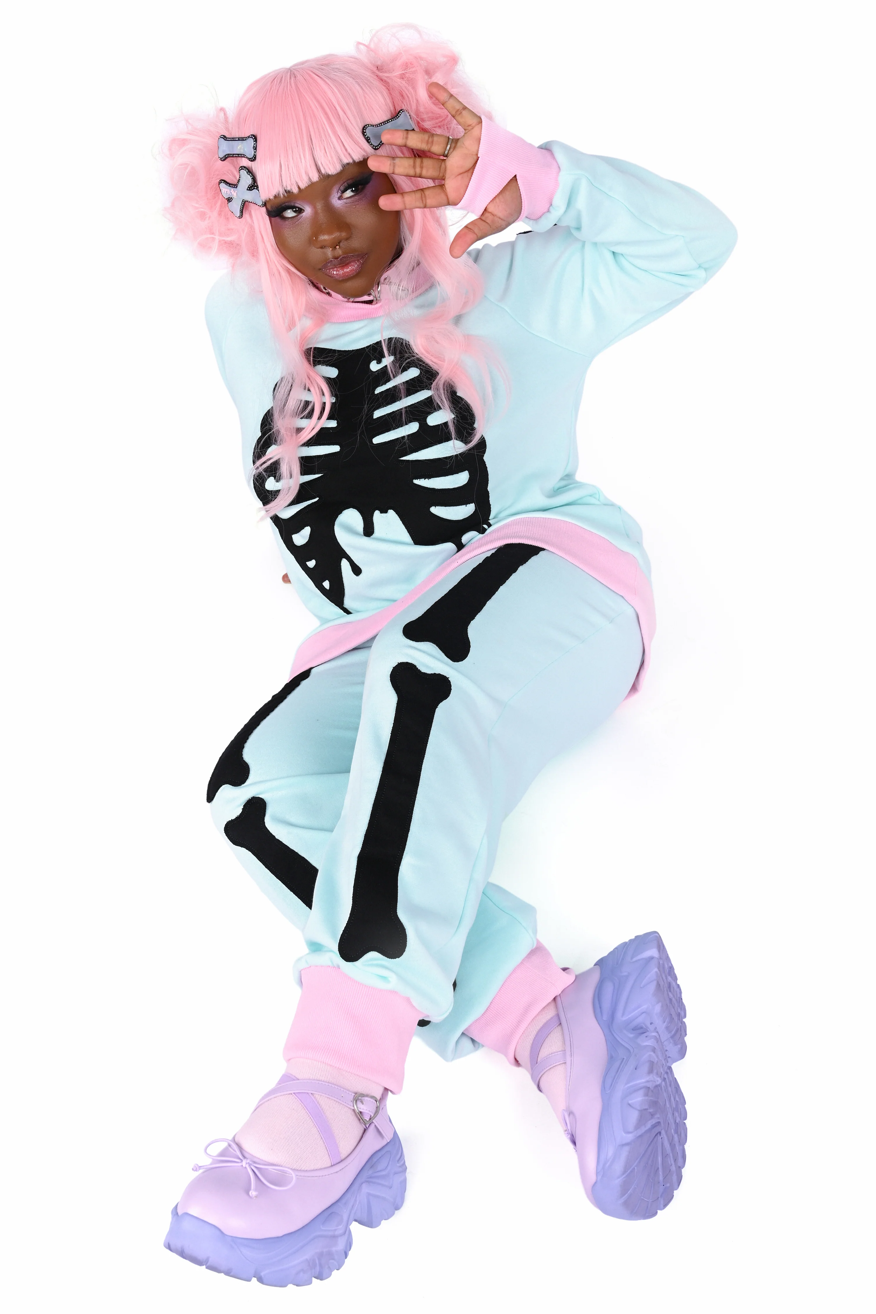 Skeleton Pullover Sweater - 2X-5X left!! - Image 7