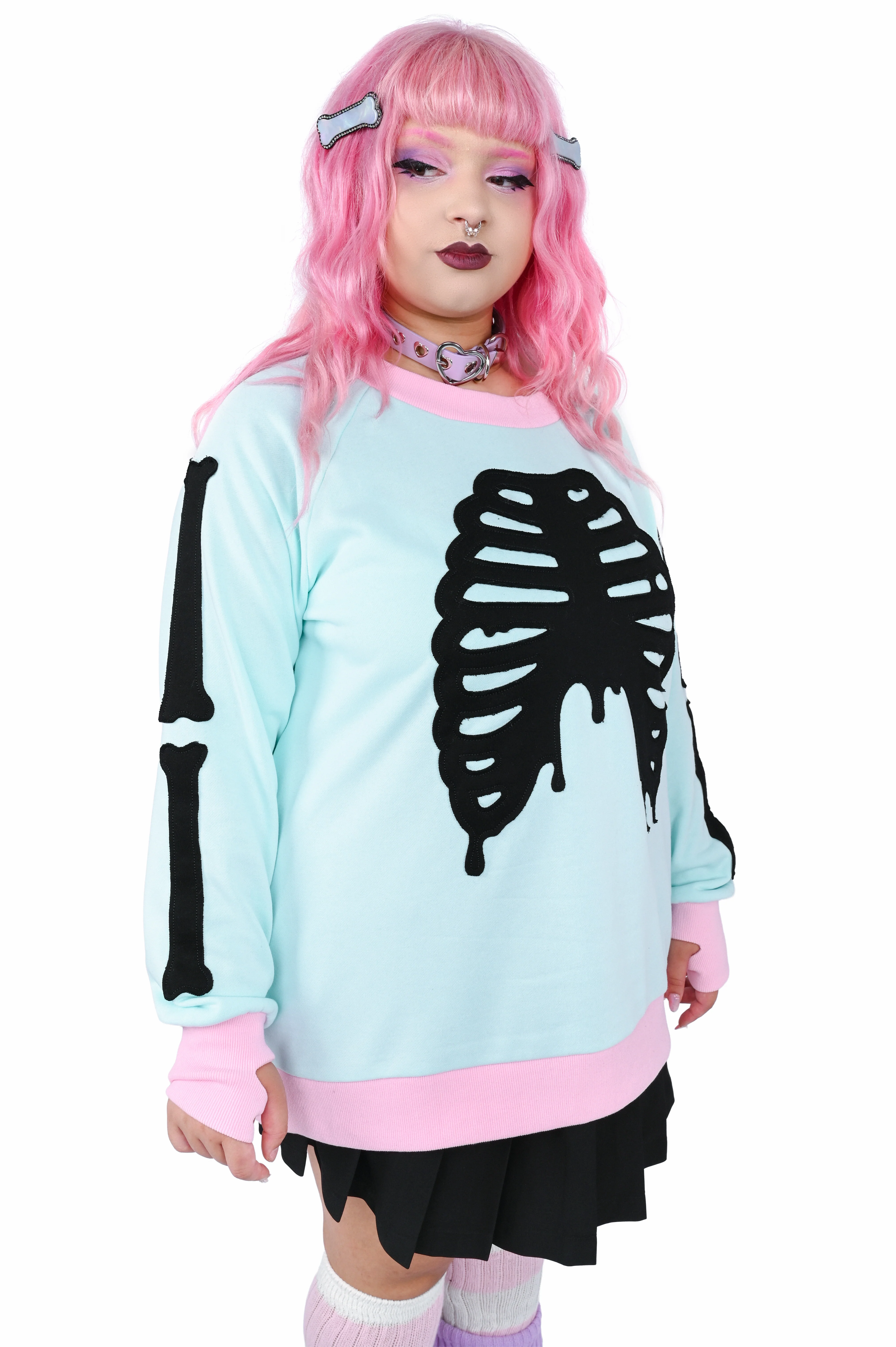 Skeleton Pullover Sweater - 2X-5X left!! - Image 8