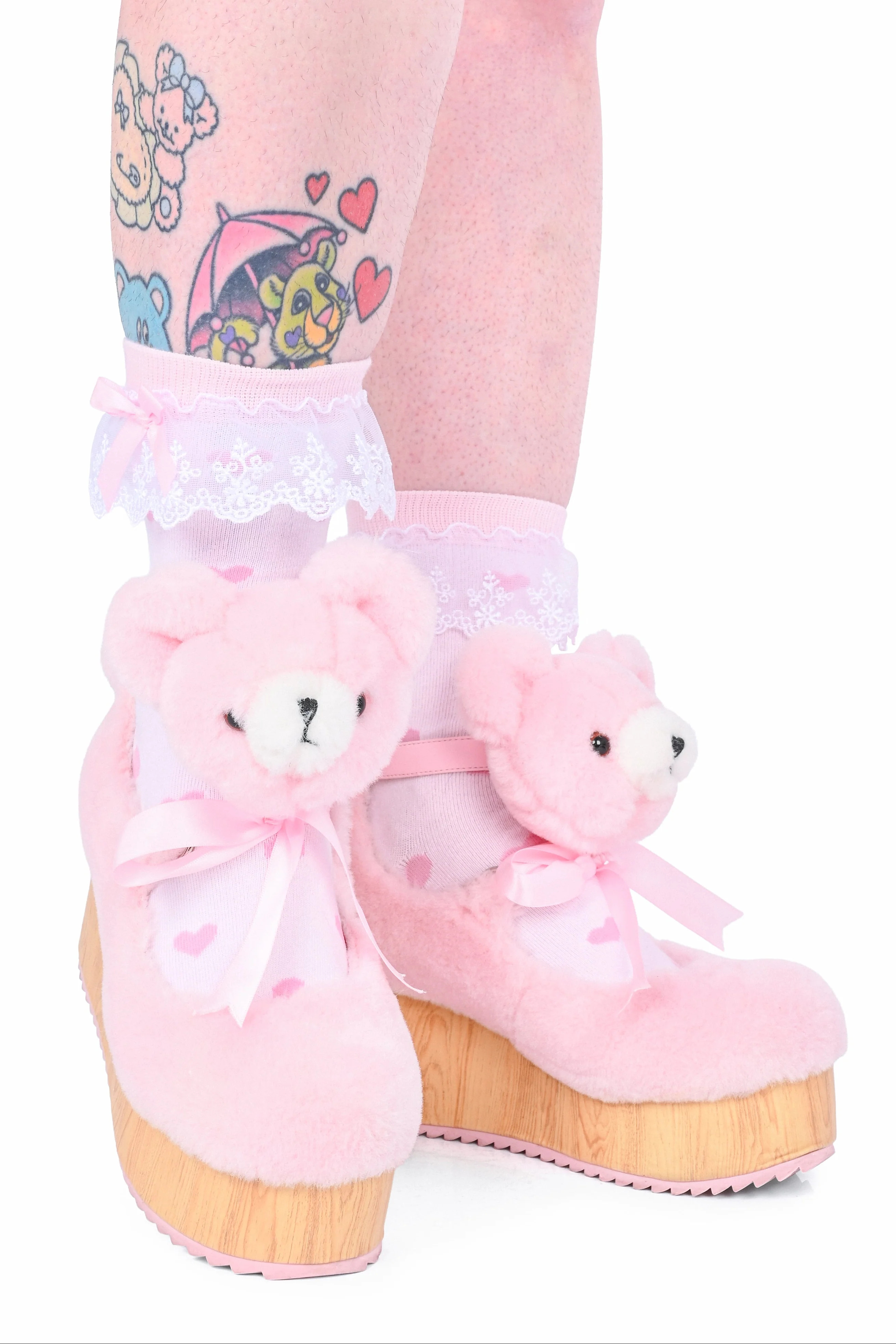 Toybox Teddy Bear Platform - Pink