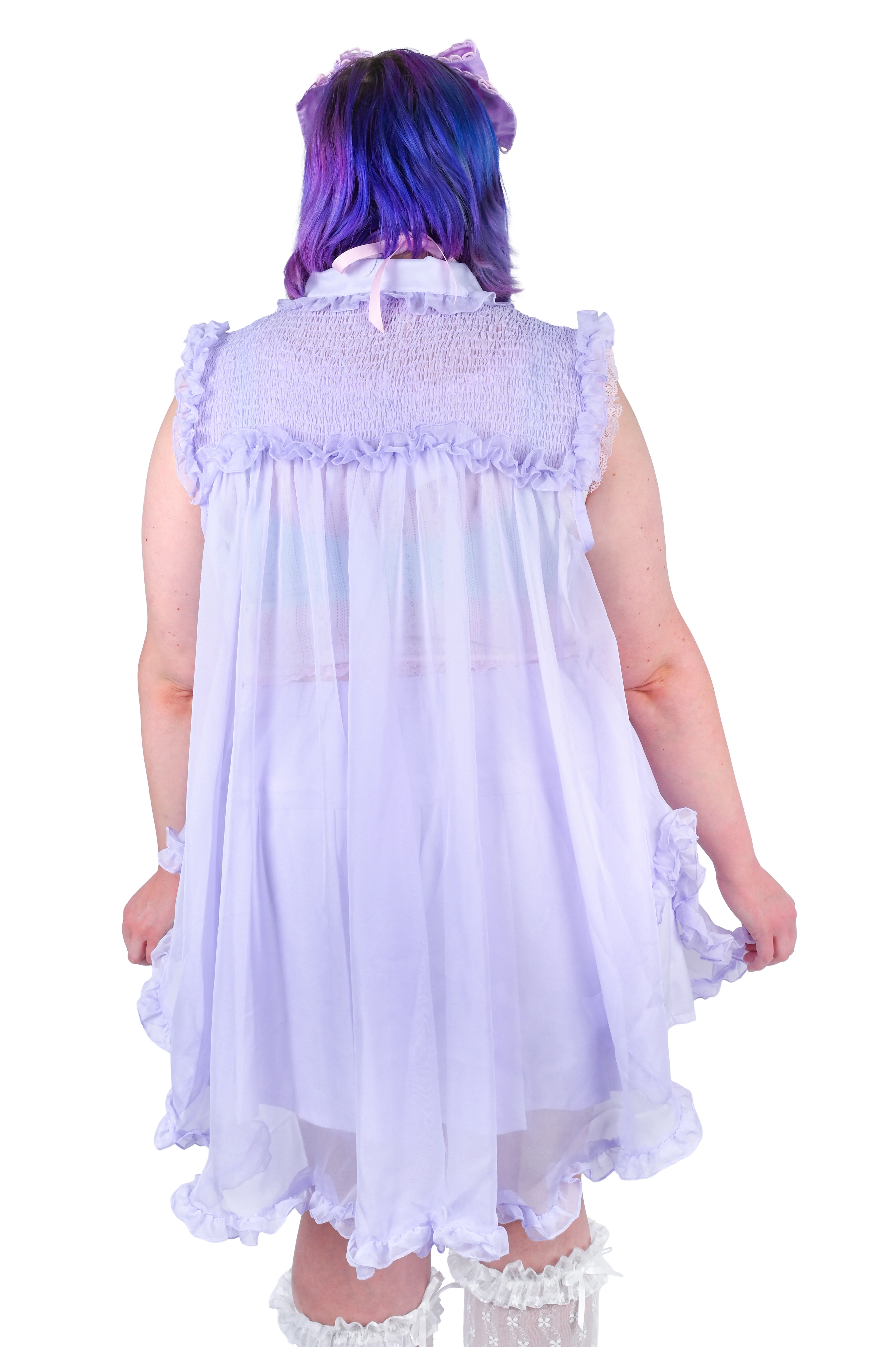 Vivi Peignoir - Lavender - Image 6