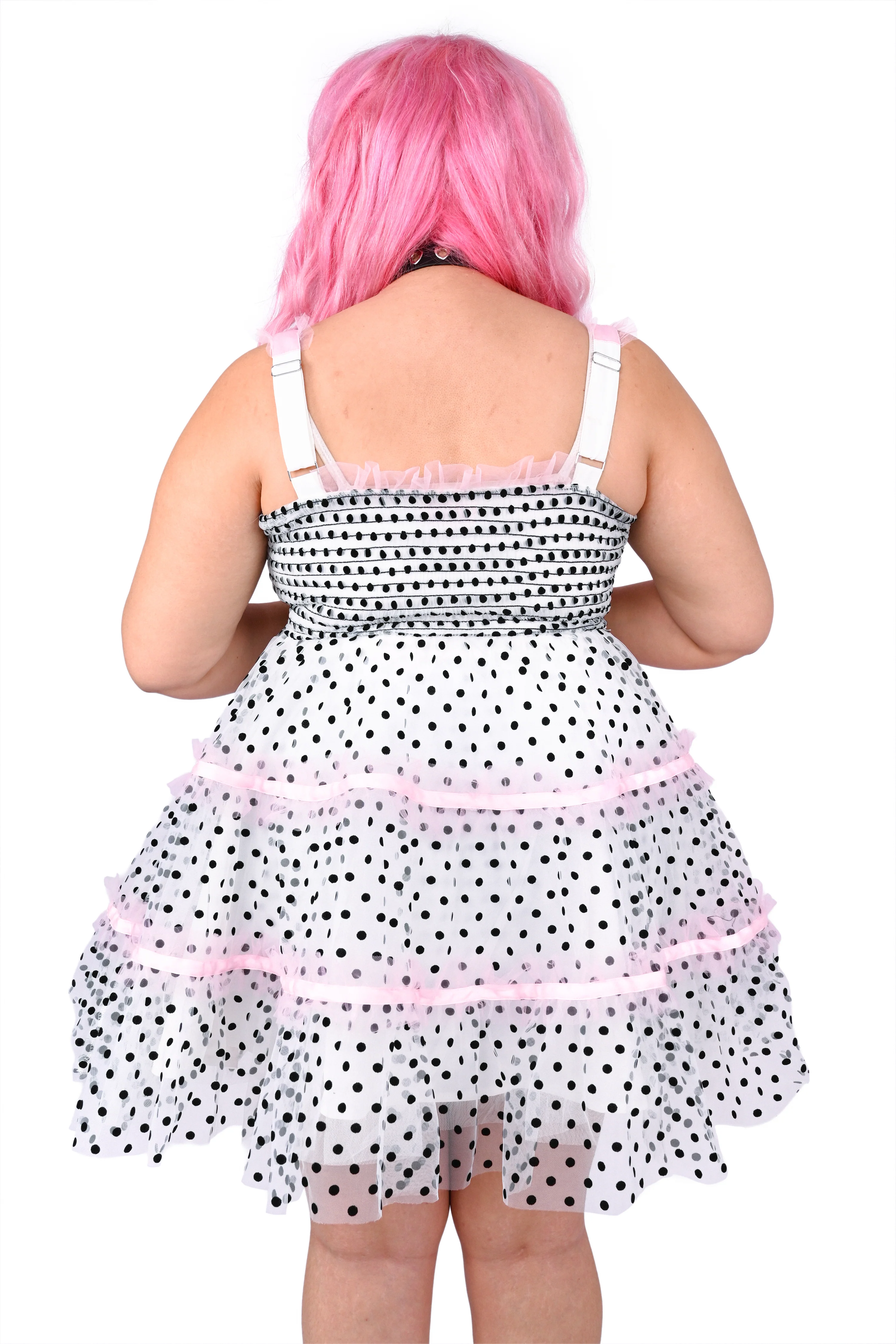 Zoe Party Dress - Polka Dot - Image 4